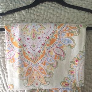 Paisley pastel shower curtain -Nicole miller